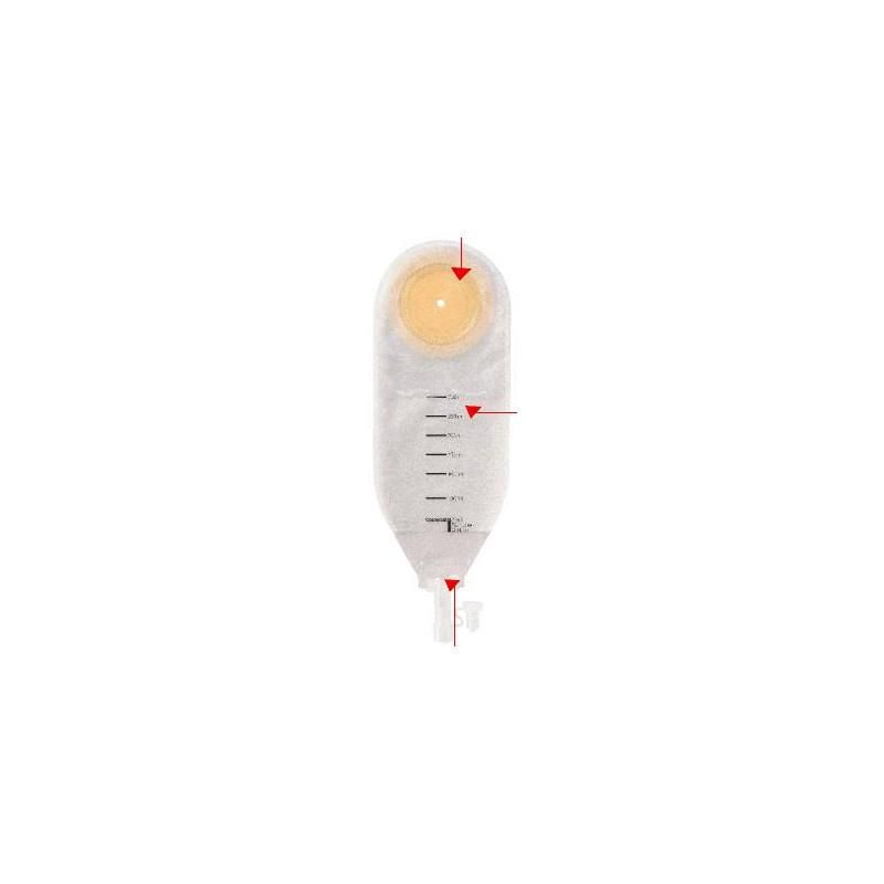 Sacca sterile per drenaggio ferite Coloplast, Capacit√† Midi 300ml