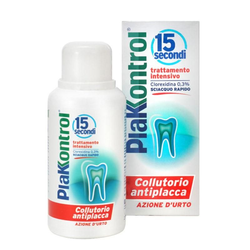 Plakkontrol Collutorio Effetto Rapido 15 Secondi - 250ml