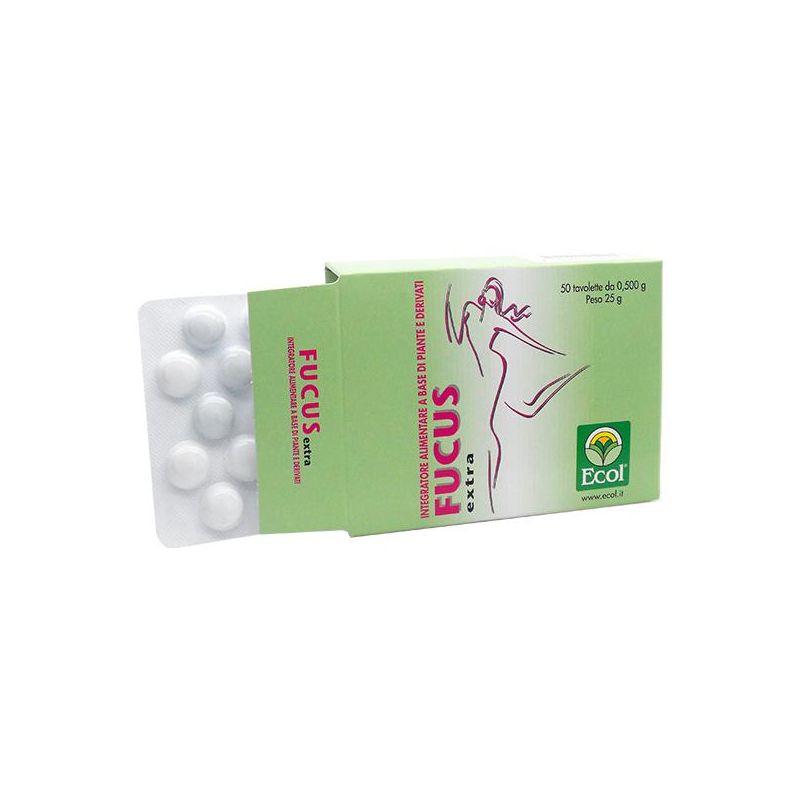Ecol Fucus Extra - Integratore Alimentare con 50 Tavolette