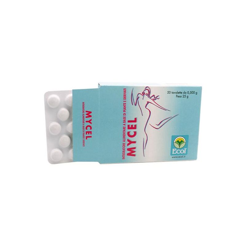 Ecol Mycel 50 Tavolette Sostenibili da 0.5g