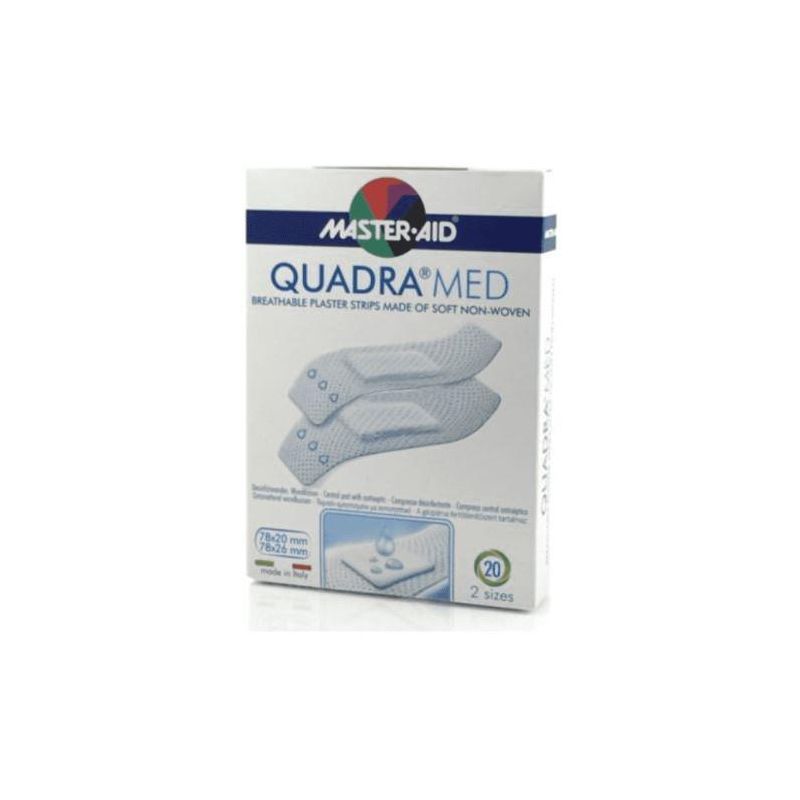 Quadramed Master Aid - Set Assortito di 20 Cerotti