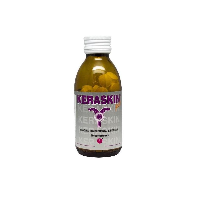 Keraskin Compresse Complementari per Cani - 80 Pezzi