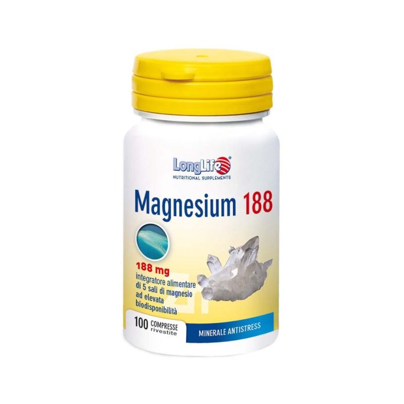 Magnesio Longlife 188 - Confezione da 100 Compresse