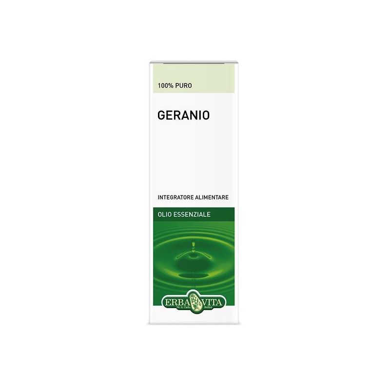 Olio Essenziale di Geranio Puro 10ml - Flacone
