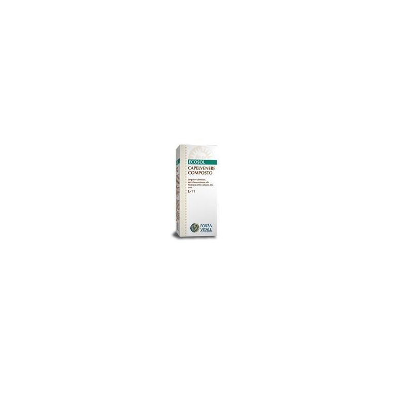 Ecosol Capelvenere Composto in Gocce - Integratore Liquido, 50 ml