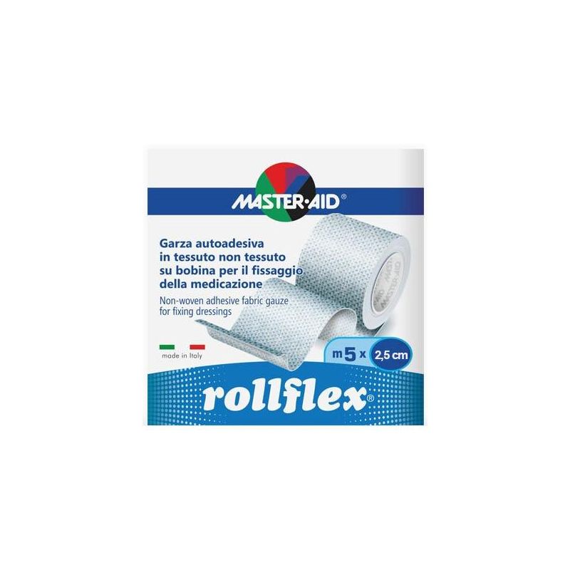 Master Aid Rollflex Cerotti Flessibili - 5 metri x 2,5 cm