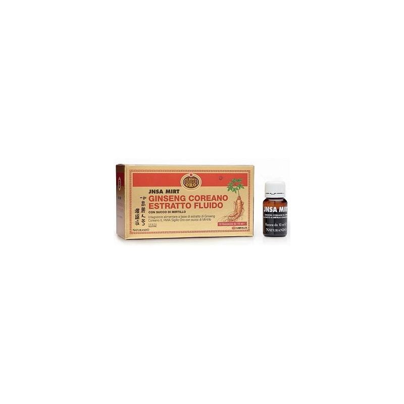JNSA Estratto di Mirtilli Concentrato 10 ml, Confezione da 10 Fiale