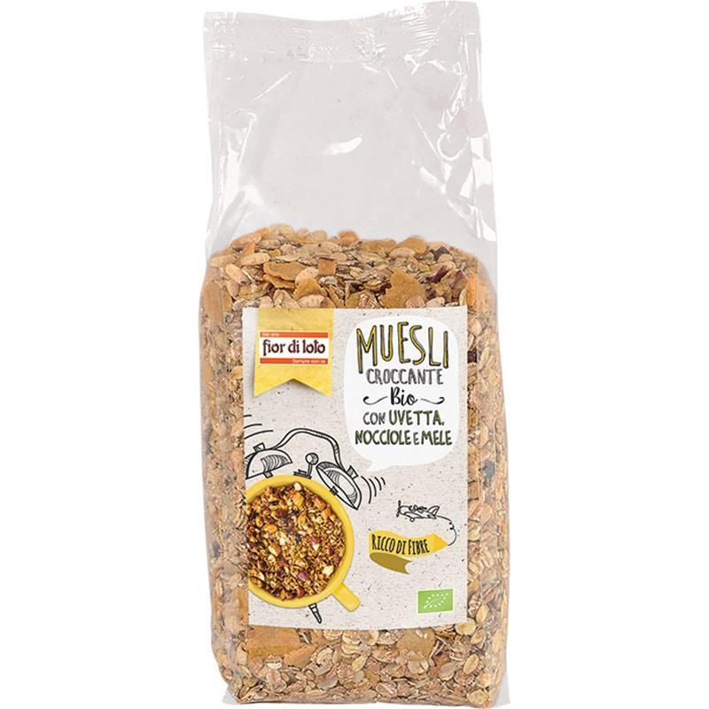 Croccante Muesli con Uvetta, Nocciole e Mele - 750g
