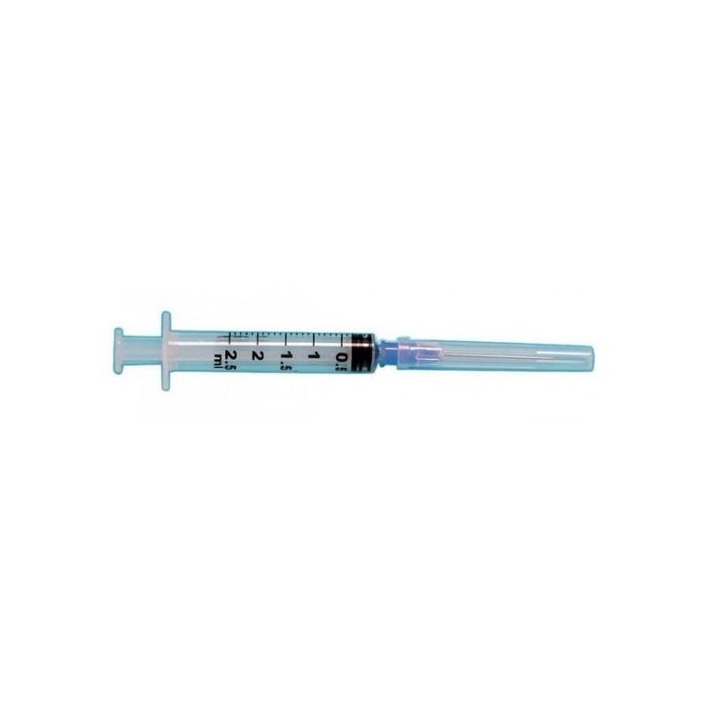 Siringa Monouso Sterile Pic con Ago Pre-Montato, Gauge 23