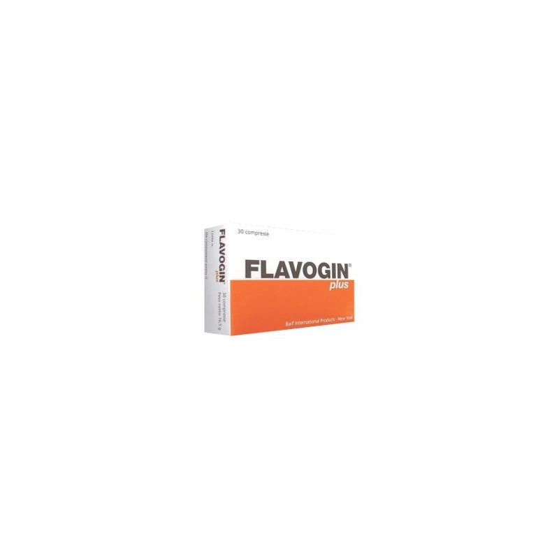 Flavogin Plus - Integratore Alimentare, Confezione da 30 Compresse