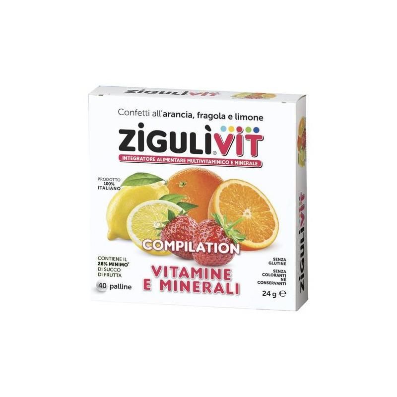 Ziguli 40 compresse multivitaminiche e minerali