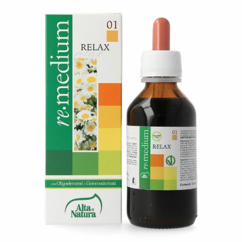 Remedium 01 Relaxation Drops 100ml - Rilassamento Naturale