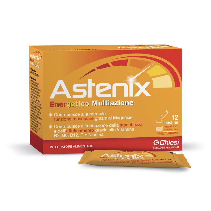Astenix - Confezione da 12 Bustine Energizzanti