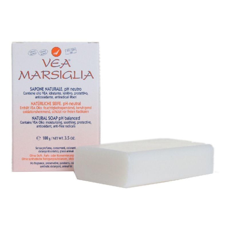 Sapone Naturale Vea Marsiglia 100g - Puro e Autentico