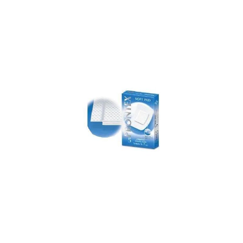 Prontex Adhesive Pads in Soft Non-Woven Fabric - Pack of 5