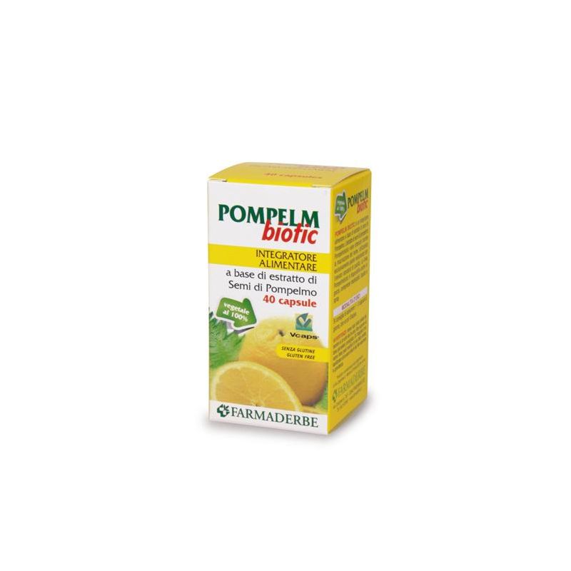 PompelmBiotic - Integratore di Probiotici in 40 Capsule da 16g