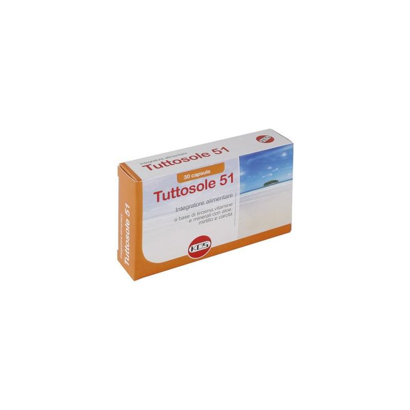TuttoSole 51: Vitamina D Supplemento - 30 Capsule