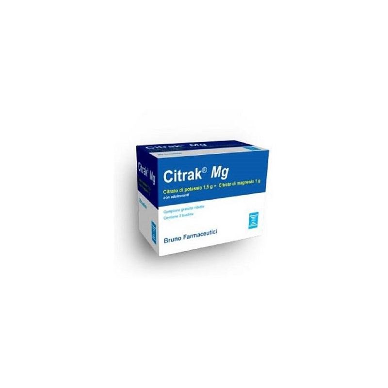 Citrak Mg 20 Bustine - Supplemento di Magnesio