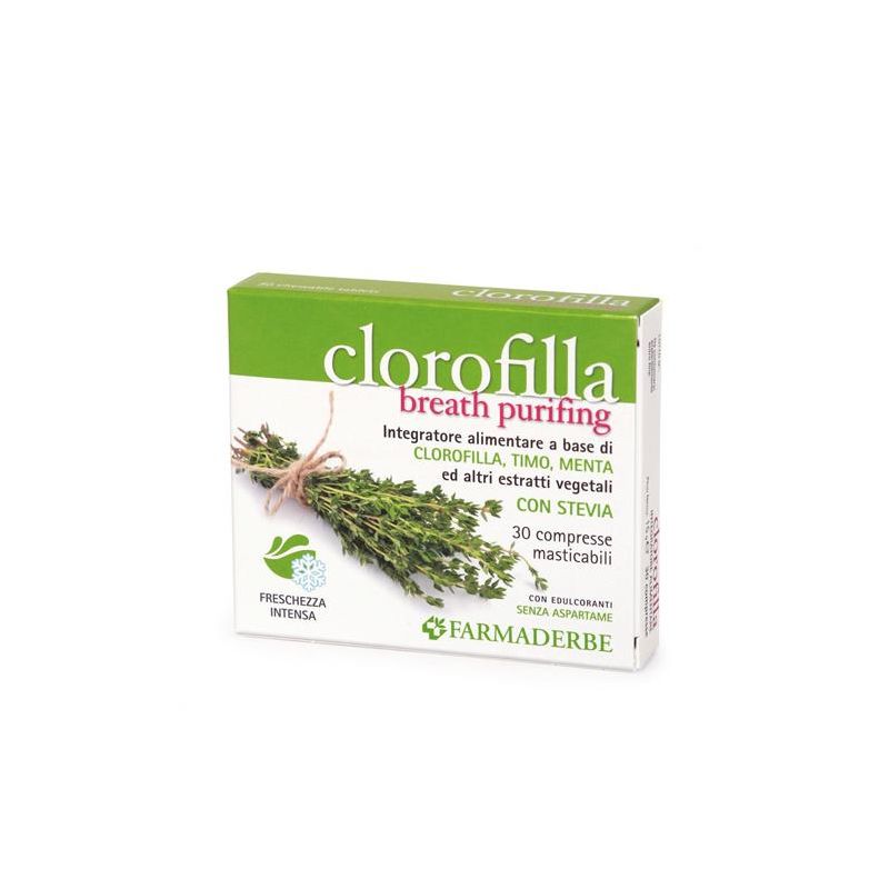 Clorofilla Pura in 30 Compresse Vegane