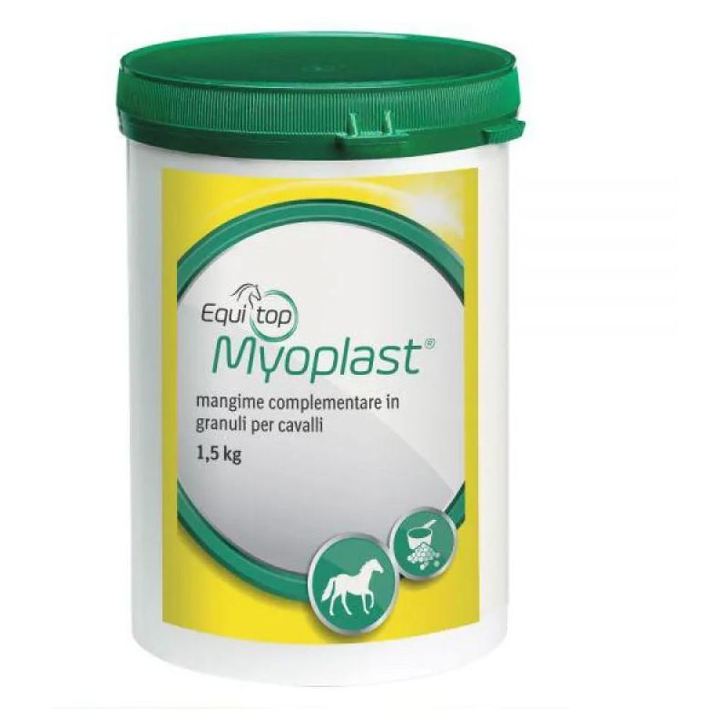 Equitop Myoplast Supplemento Nutrizionale per Cavalli, 1,5 Kg