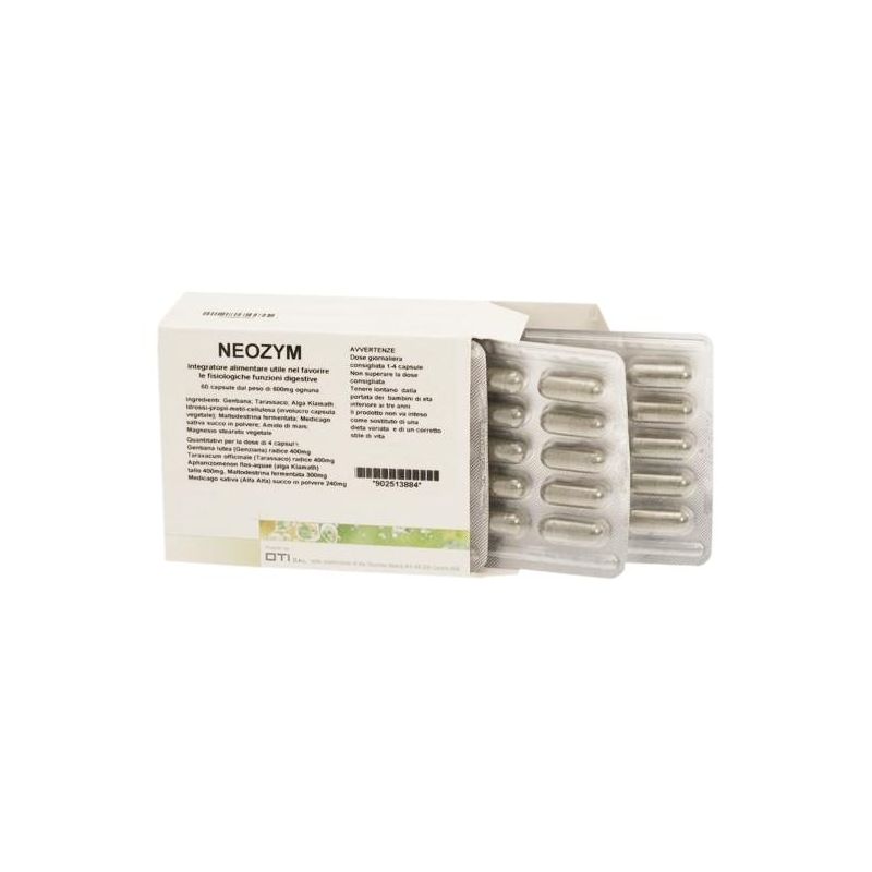 Neozym Advanced Digestive Enzyme Formula - 60 Capsule