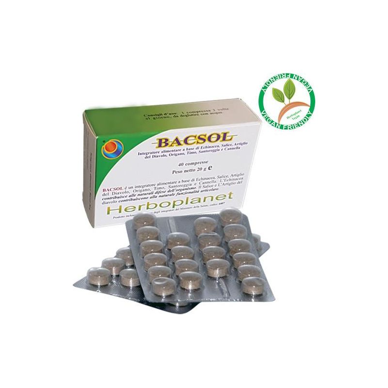 Bacsol Compresse da 40 - Integratore Alimentare