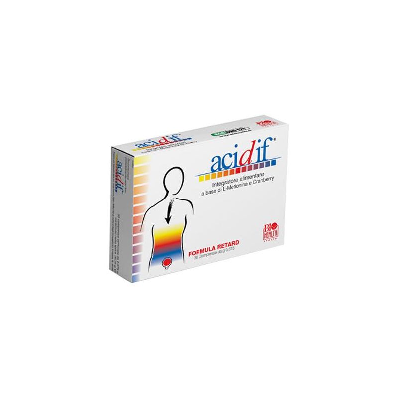Acidif - Confezione da 30 Compresse Equilibranti Acide