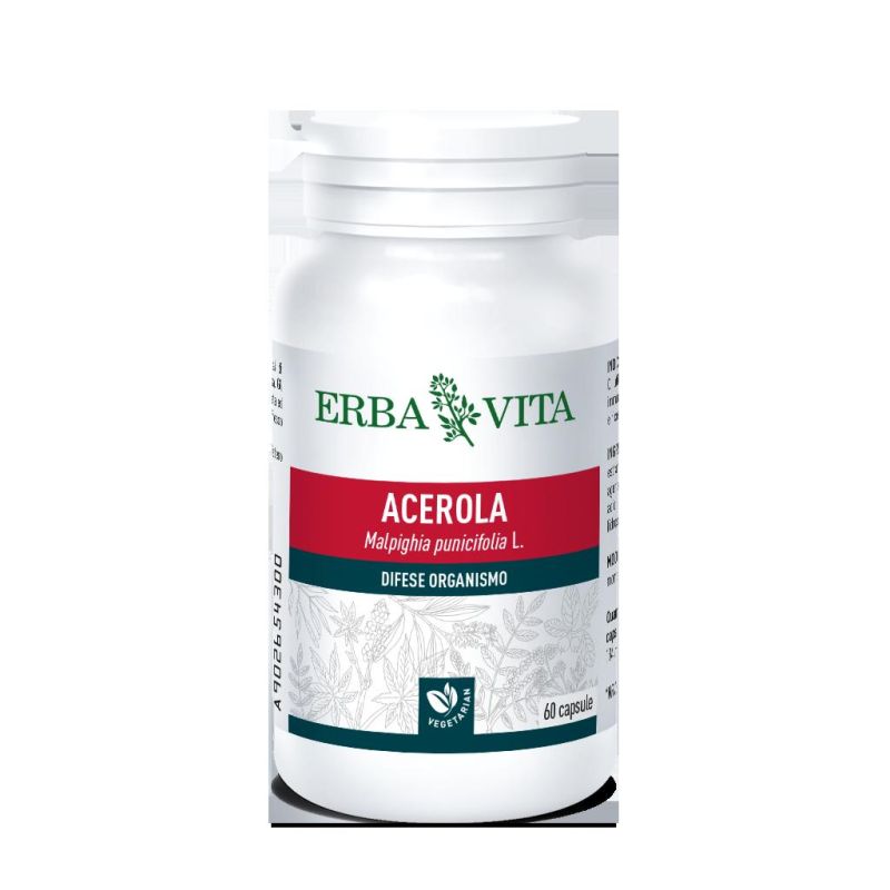 Erba Vita Acerola 550mg - Confezione da 60 Capsule