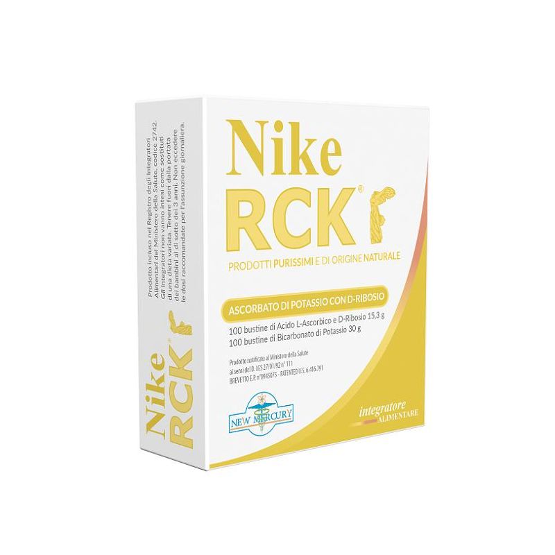 Nike RCK Integratore con Ascorbato di Potassio e Ribosio - 200 Buste