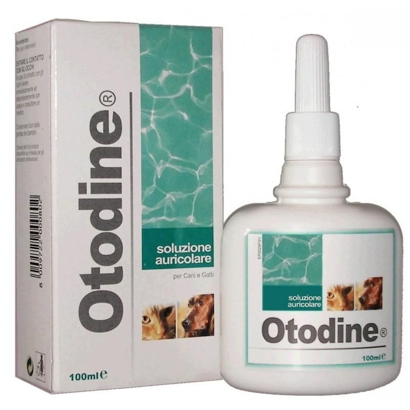 Detergente auricolare Otodine per cani e gatti - 100 ml