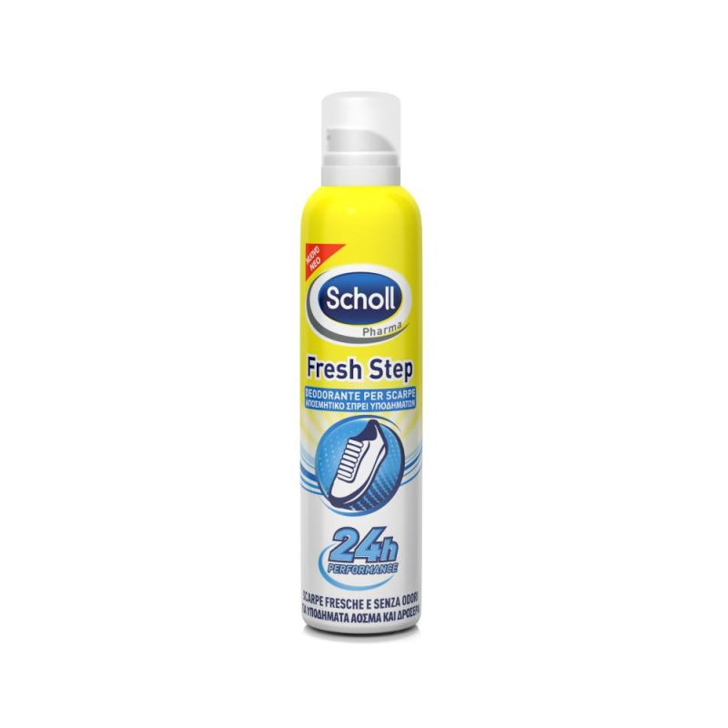 Scholl Spray Deodorante Controllo Odori per Scarpe, 150ml