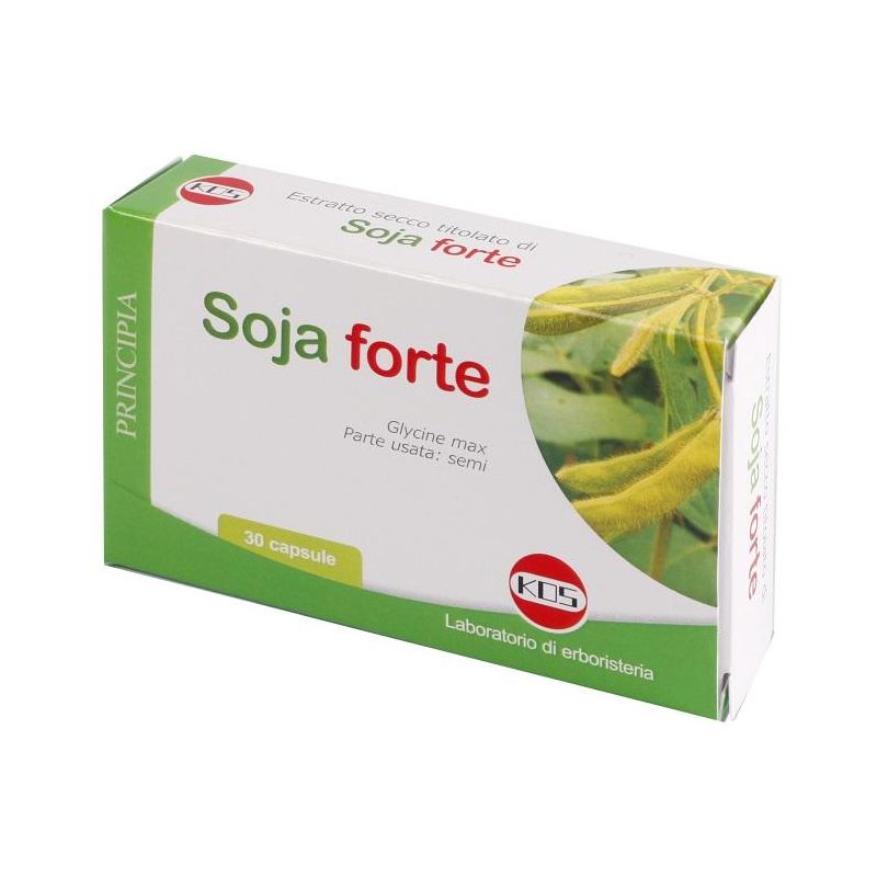Forti Capsule di Estratto Secco di Soia - 30 Pezzi
