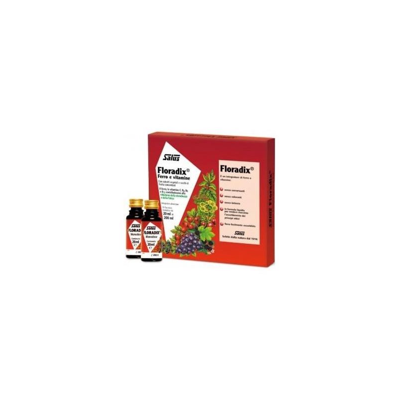 Floradix Monodose - Pacchetto da 10 Flaconi