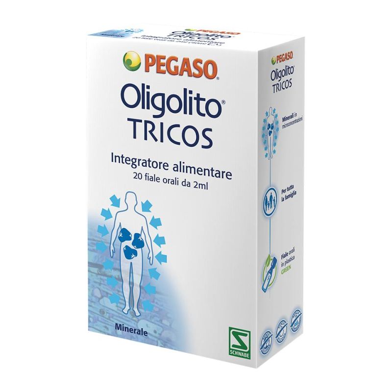 Oligolito Tricos - Trattamento Rinforzante per Capelli in 20 Fiale