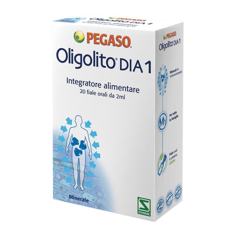 Oligolito Dia1 - Confezione da 20 Fiale da 2ml