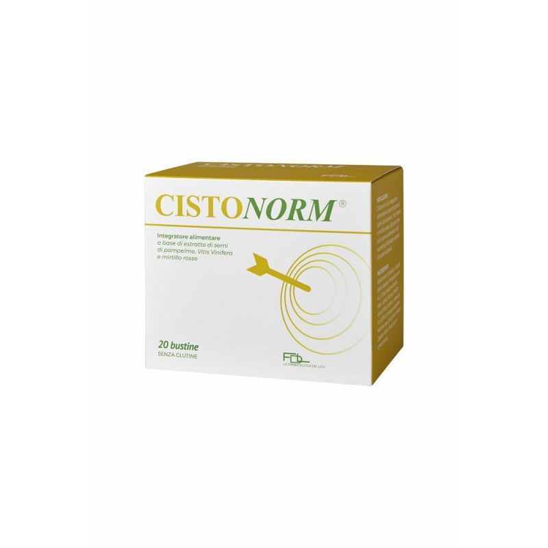 Cistonorm - Integratore Alimentare per il Benessere Urinario, 20 Buste