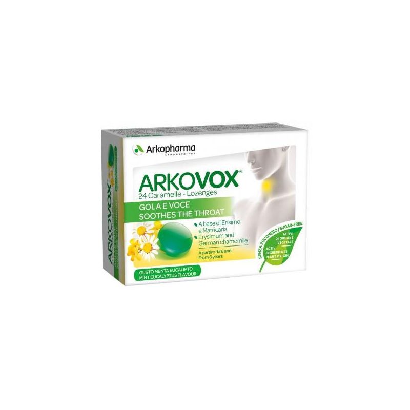 Arkopharma Arkovox Pastiglie Menta Eucalipto - Confezione da 24