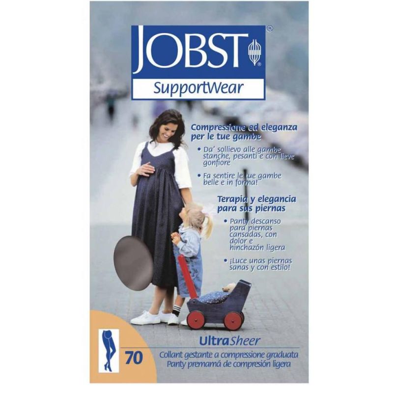 Jobst Ultrasheer Calza Compressiva 70 Denari per Gestanti Nature 2