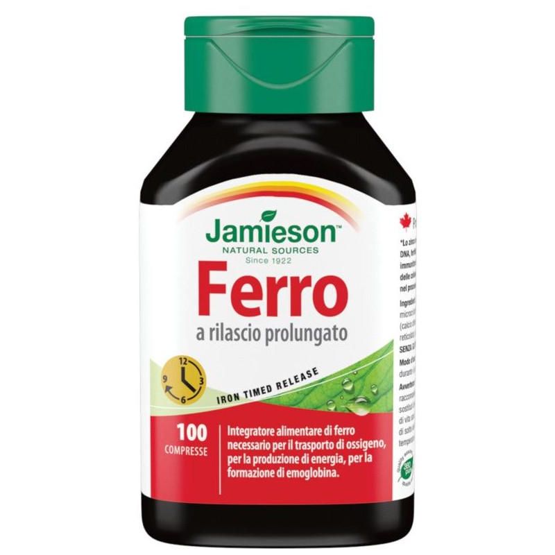 Jamieson Ferro - Integratore di Ferro - 100 Compresse