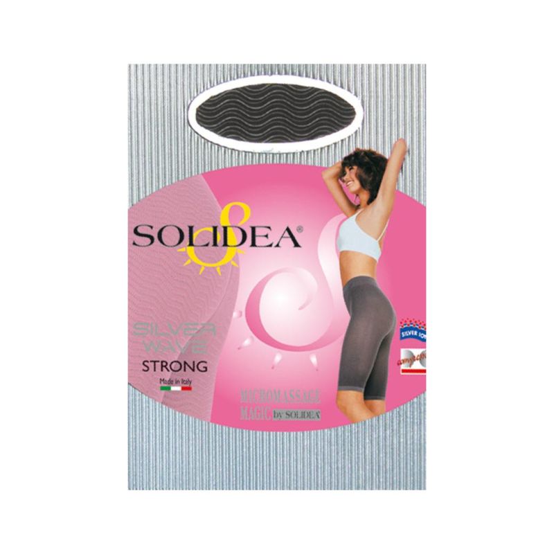 Calze a compressione Solidea Silver Wave Strong Champagne Taglia ML