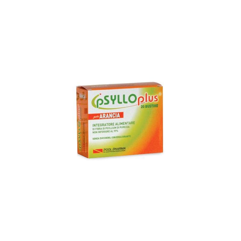 Psyllo Plus Supplemento di Fibra a Gusto Arancia - 40 Buste