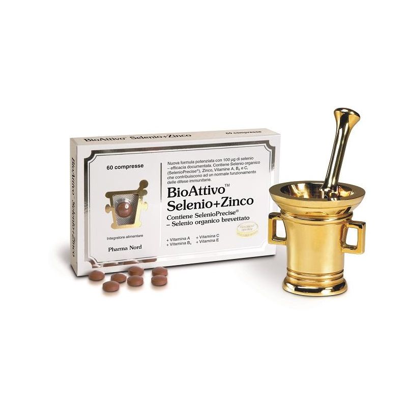 Selenio e Zinco Bioattivo - 60 Compresse Salutari Biologiche