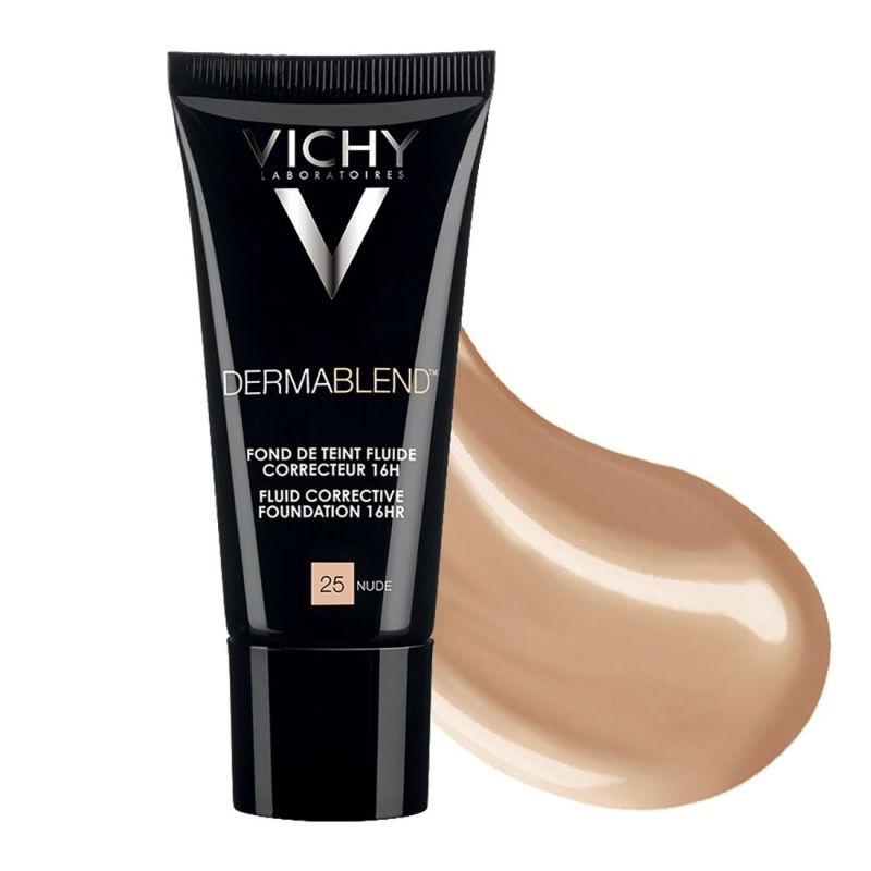 Vichy Dermablend Fondotinta Fluido Ultra-Coprente SPF 35 Tonalit√† 25 30 ml