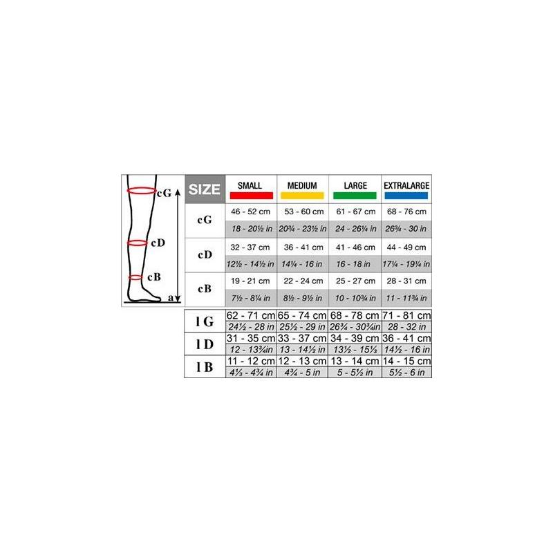 Calza Antitrombo Solidea di Taglia Media