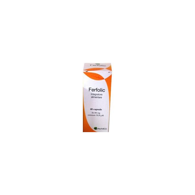 Ferfolic Supplemento di Ferro - 40 Capsule