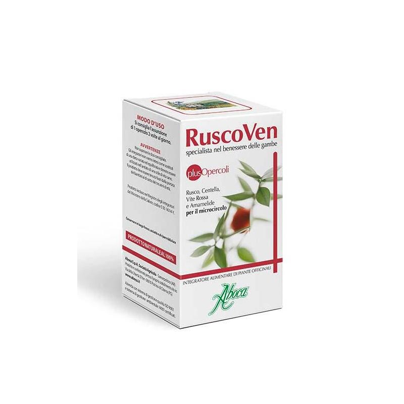 Aboca Ruscoven Plus - Integratore Alimentare con 50 Opercoli