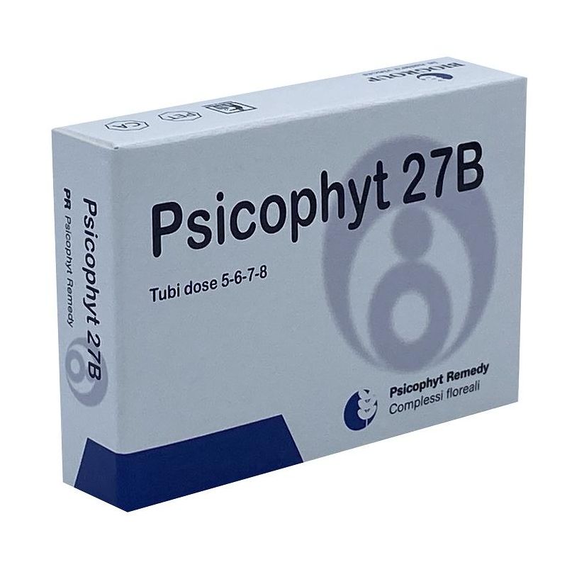 Psicophyt Remedy 27B: Pacchetto di 4 Tubi per il Benessere Psicofisico
