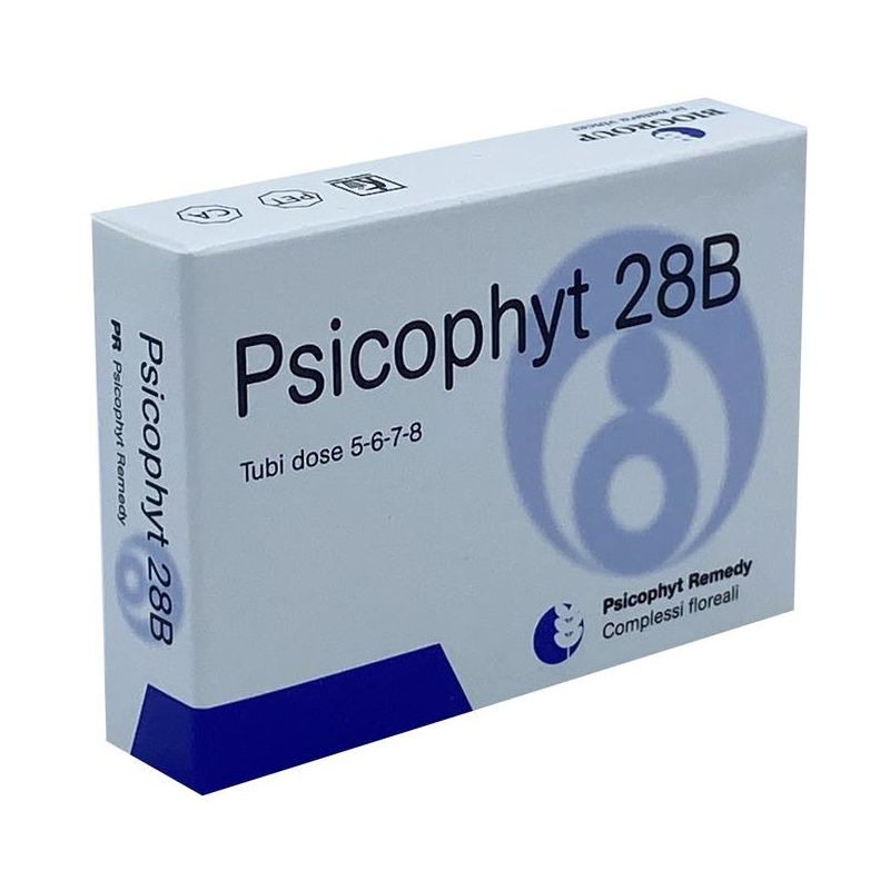 Psicophyt Remedy 28B - Set di 4 Tubi da 1,2g
