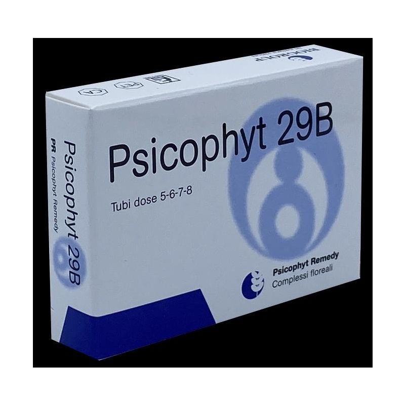 Psicophyt Remedy 29 B - Trattamento Naturale con 4 Tubi da 1.2g
