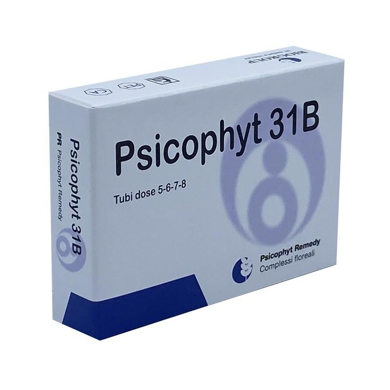 Psicophyt Remedy 31 B - Pacchetto con 4 Tubi da 1.2g